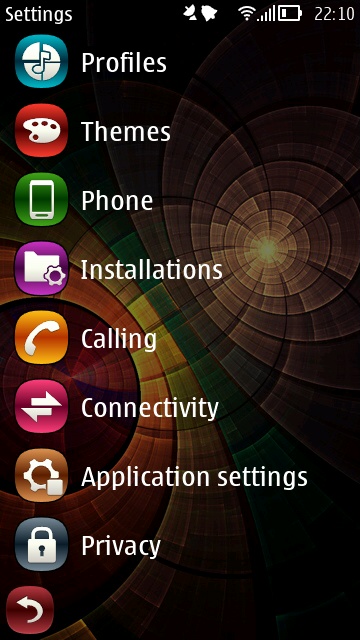 Swirls & Twirls theme