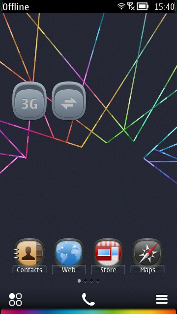 JustColor Lines screen