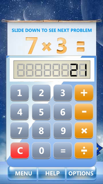 Screenshot, Math Fun
