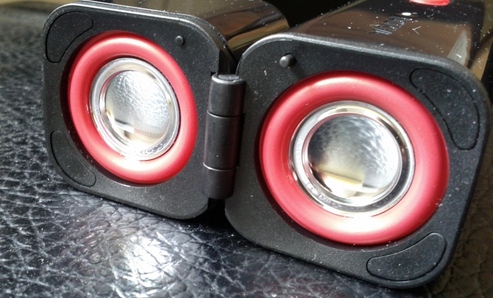 MD-6 speakers up-close