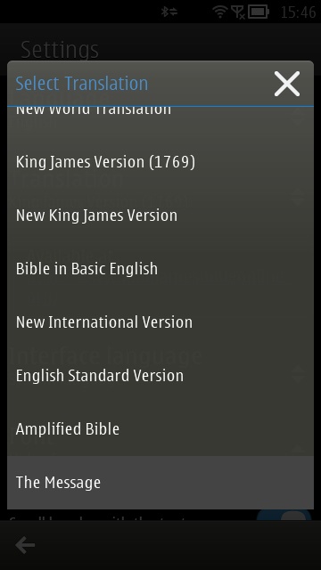 Screenshot, MeeBible