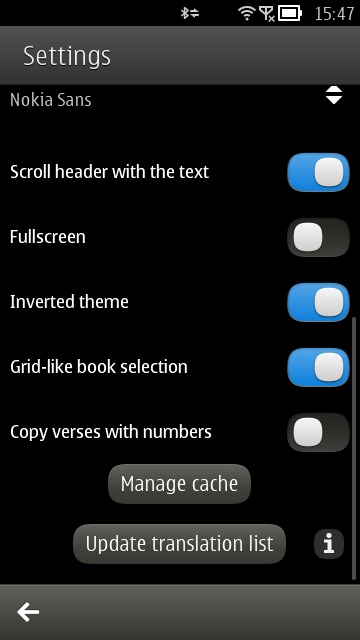 Screenshot, MeeBible