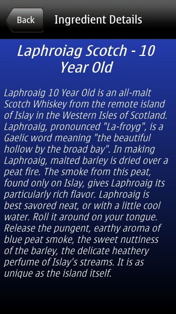 Mixologist screenshot