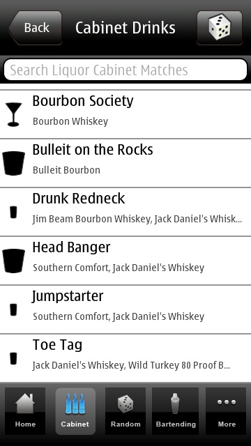 Mixologist screenshot