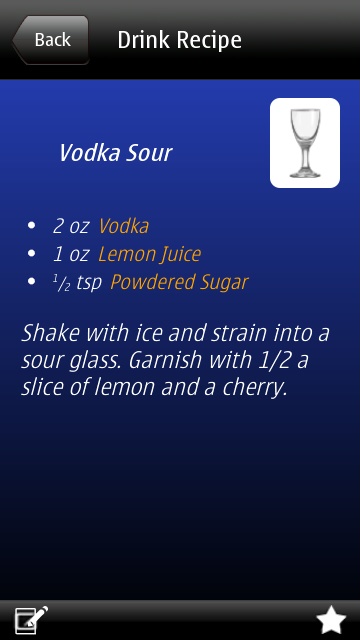 Mixologist screenshot