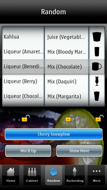 Mixologist screenshot