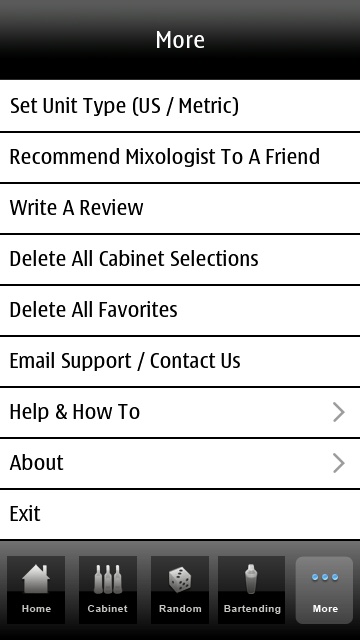 Mixologist screenshot