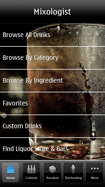 Mixologist screenshot