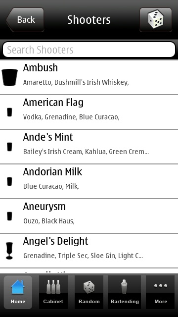 Mixologist screenshot