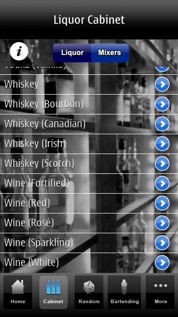 Mixologist screenshot