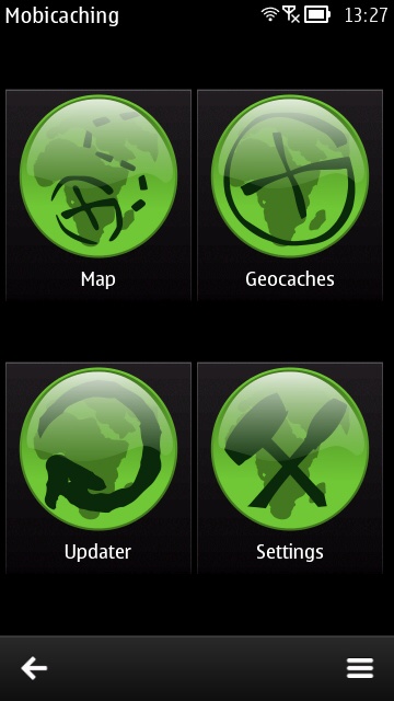 Mobicaching screenshot