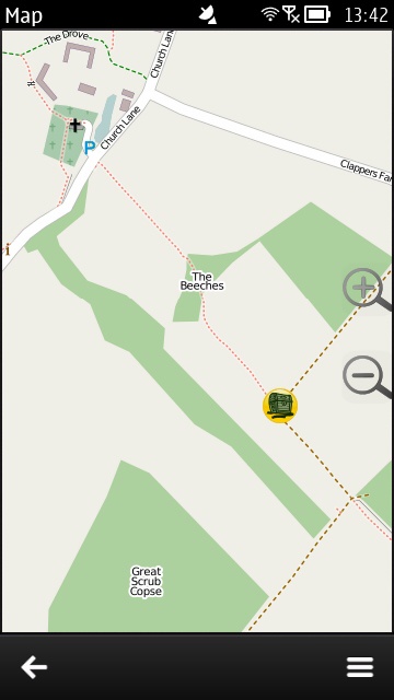 Mobicaching screenshot