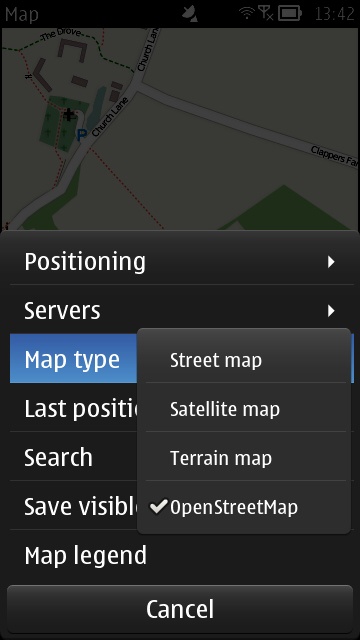 Mobicaching screenshot