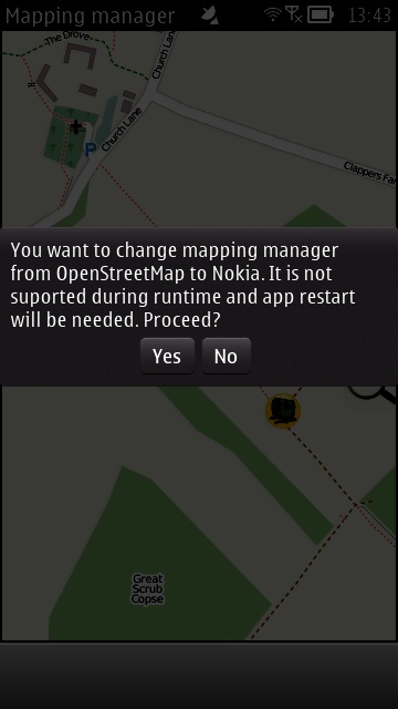 Mobicaching screenshot