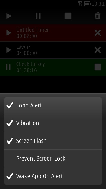 MultiTimer screenshot