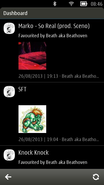 Screenshot, MusiKloud