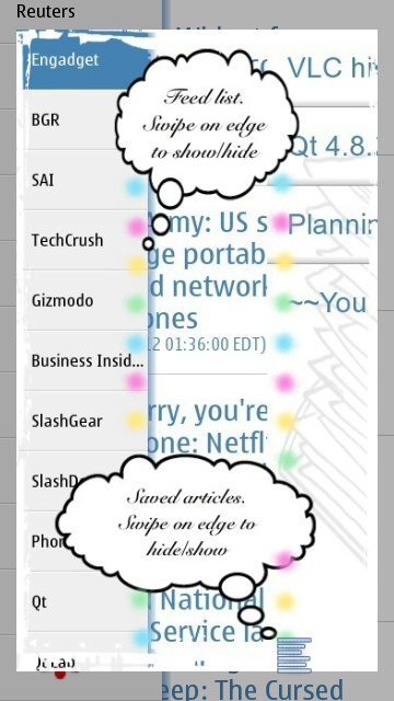 Screenshot, naReeder