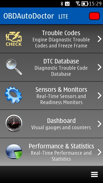 OBDAutoDoctor screenshot