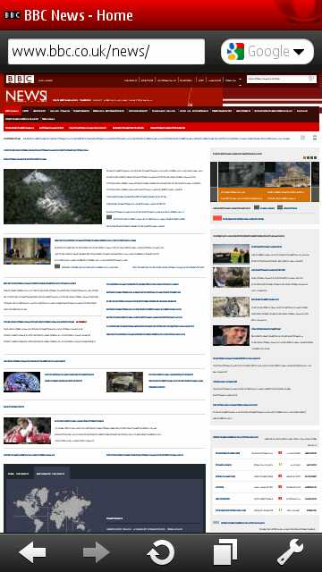 Opera Mini (native) screenshot