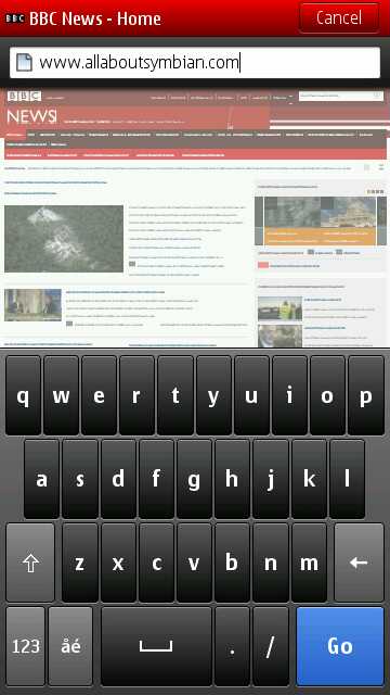 Opera Mini (native) screenshot
