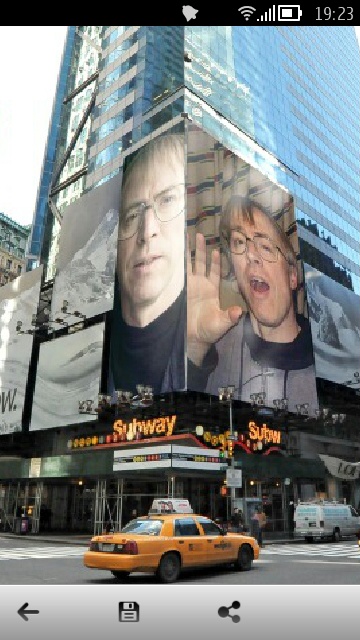 Screenshot, PhotoFunia