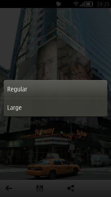 Screenshot, PhotoFunia