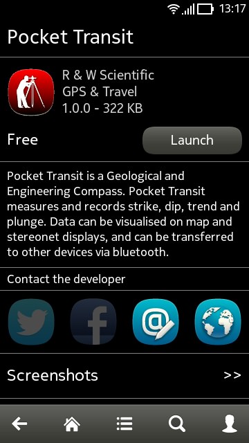 Screenshot, Pocket Transit