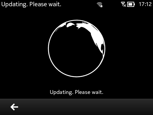 Screenshot, Psiloc app on Symbian