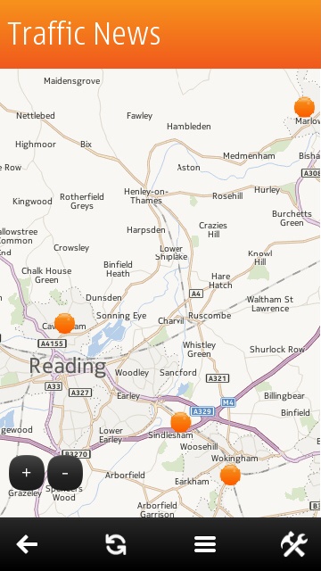 Screenshot, RAC Traffic