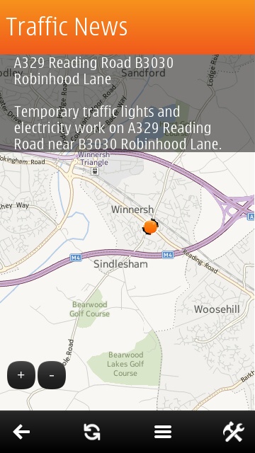 Screenshot, RAC Traffic