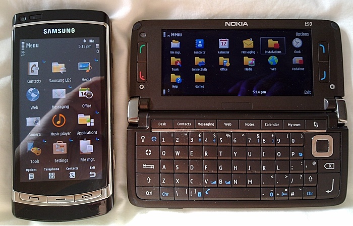 The top two phones I rely on, but which I can't recommend! 8-)