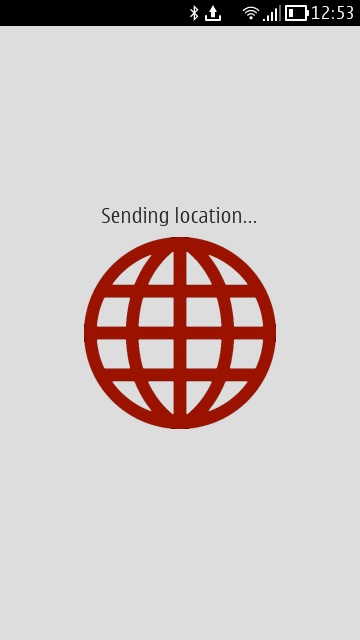 Screenshot. Red Help