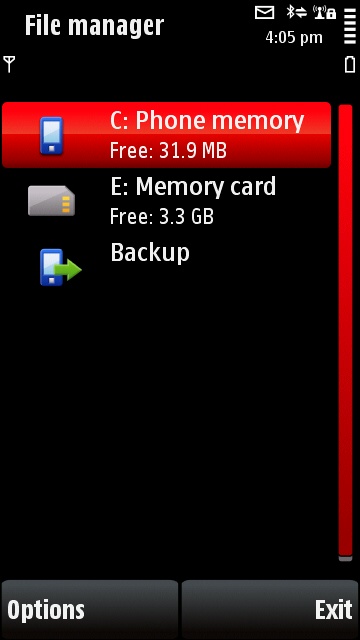 Screenshot, SkyDrive uploader