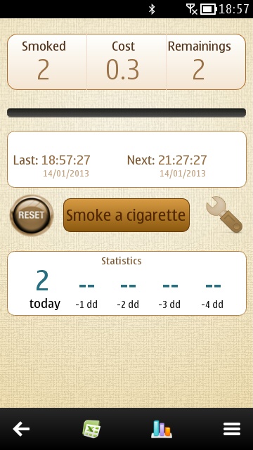 SmokeCounter screenshot