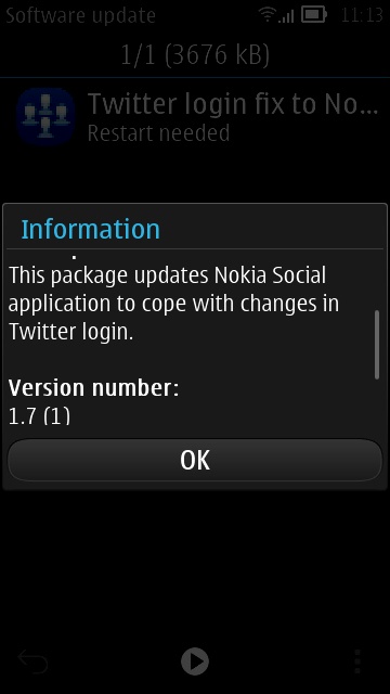 Screenshot, Social update