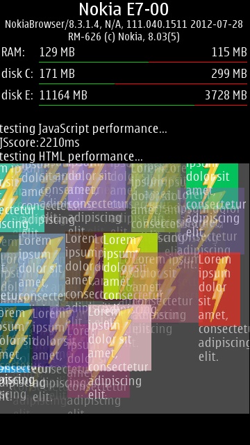 Screenshot, speedtest