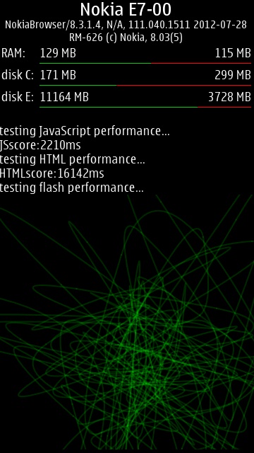 Screenshot, speedtest