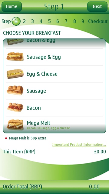 Screenshot, SUBWAY Express