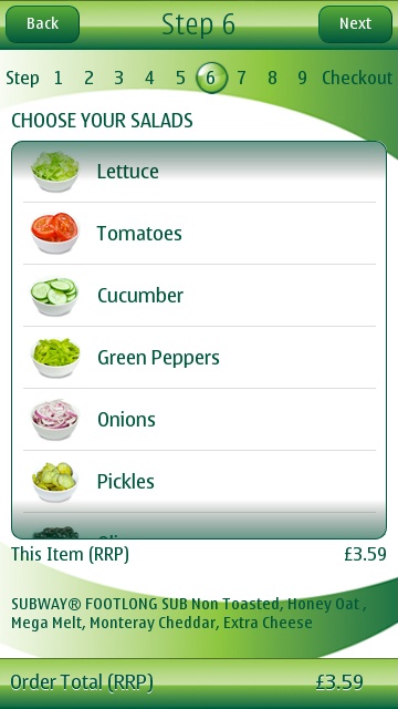 Screenshot, SUBWAY Express