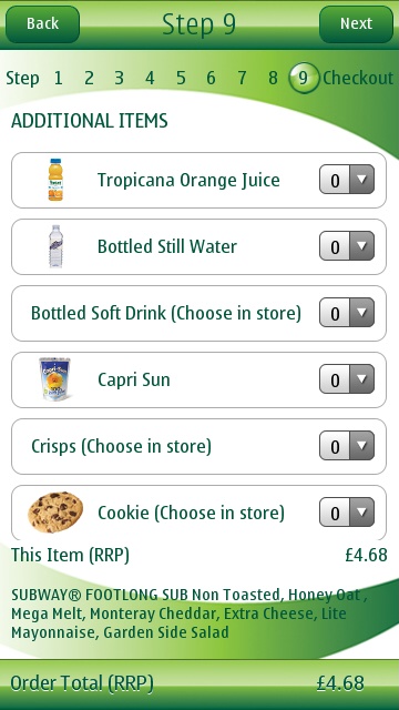 Screenshot, SUBWAY Express