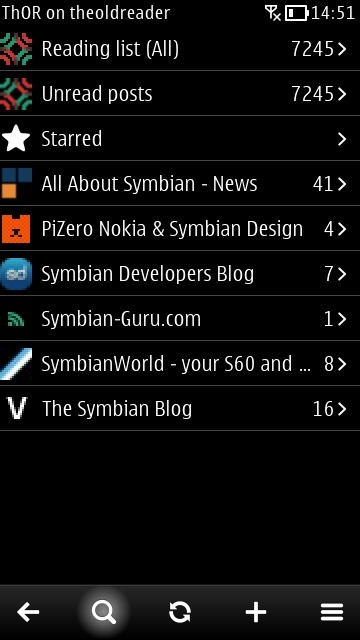 Screenshot, ThOR update