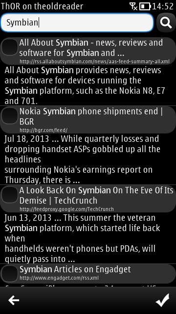 Screenshot, ThOR update