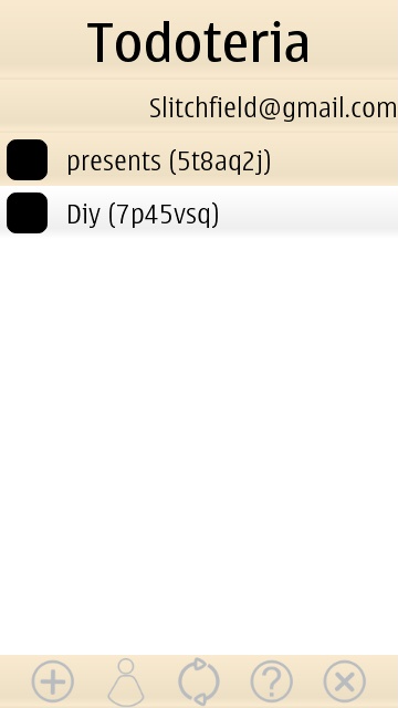 Todoteria screenshot