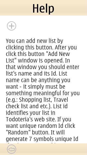 Todoteria screenshot