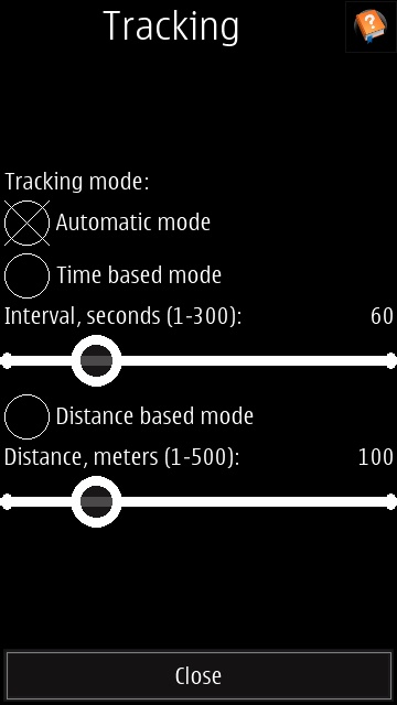 Screenshot, Track@Way