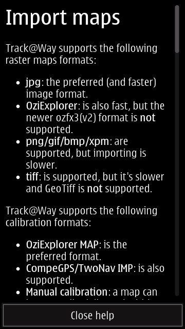 Screenshot, Track@Way