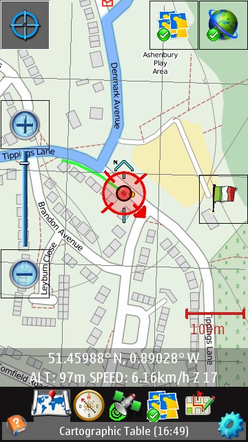 Screenshot, Track@Way