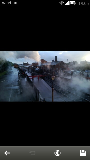 Screenshot, Tweetian