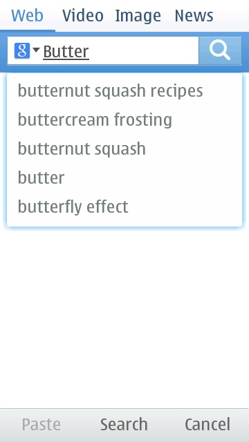Screenshot, UC Browser 8.8 walkthrough