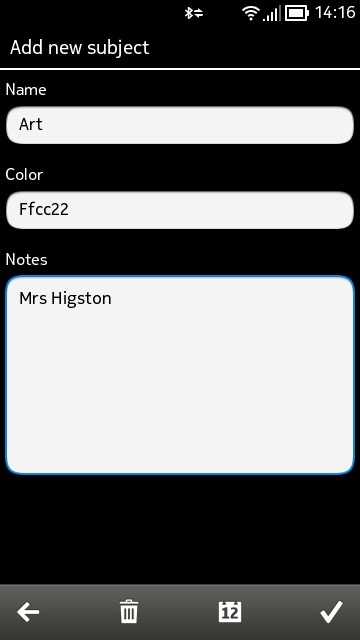 UniPlaner screenshot